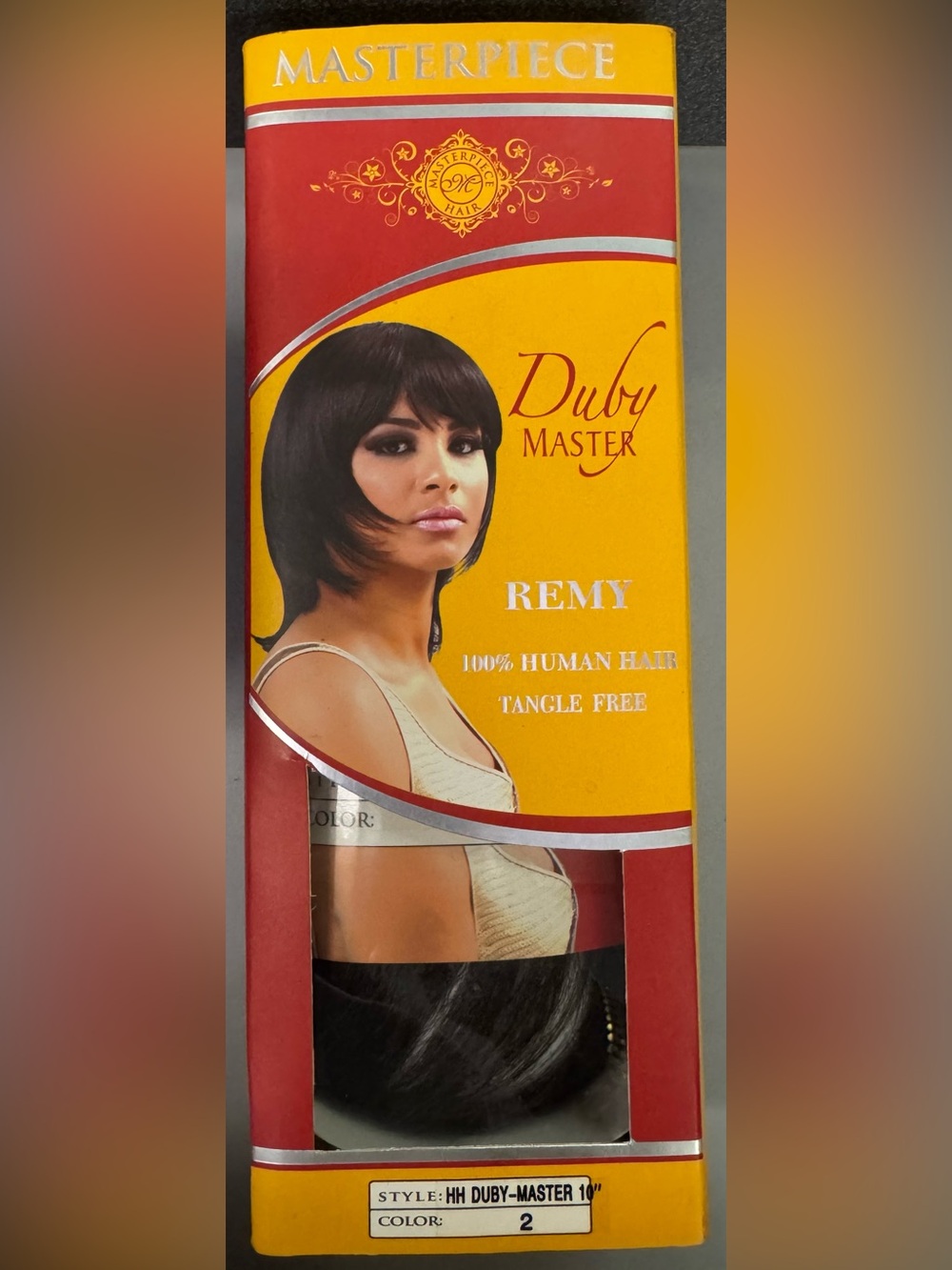 Masterpiece hair. Duby master. 100% human hair.
